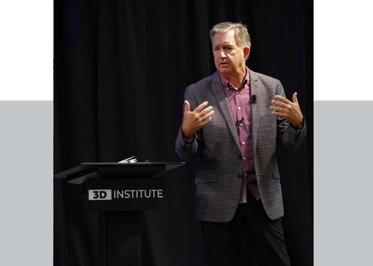 Dr. Jeff Duke speaks at a 3D Coaching Workshop
